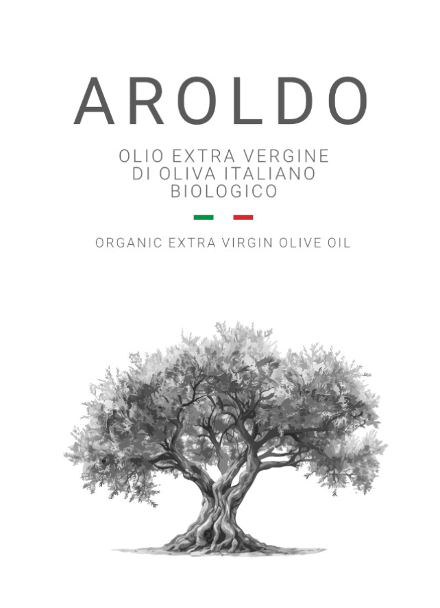Aroldo, olio extravergine di oliva italiano biologico